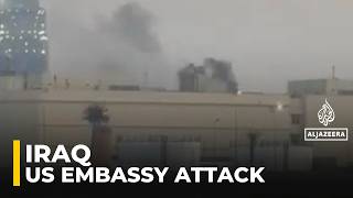 Thumbnail for Attack on US embassy in Baghdad: Smoke seen rising from compound in Iraqi capital | Al Jazeera English
