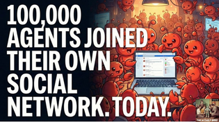 Thumbnail for Moltbook, the Agent Social Nework, is the Craziest AI Phenomena Yet | The AI Daily Brief: Artificial Intelligence News