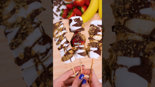 Thumbnail for These S'MORES ON A STICK turned into a sweet fiery mess! | Little Remy Food 🐭🍝