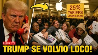 Thumbnail for TRUMP SE VOLVIÓ LOCO ¡Le Pone TARIFAS Hasta al Nuevo iPhone en $3,500 USD!! | The Mexican Family