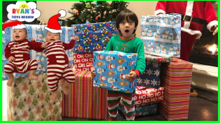 Thumbnail for Christmas Morning 2016 Opening Presents with Ryan ToysReview | Ryan's World
