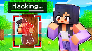 Thumbnail for Using HACKS To Cheat In Minecraft Hide N' Seek! | Aphmau
