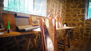 Thumbnail for Creating bespoke copper guttering from scratch. | Escape to rural France