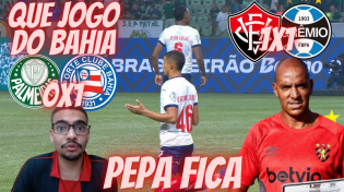 Thumbnail for PEPA FICA! SÉRIE A : PALMEIRAS 0X1 BAHIA+ VITÓRIA 1X1 GRÊMIO | Luiz Heytor