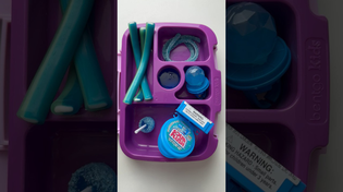 Thumbnail for Packing School Lunch *ONLY BLUE FOOD* #shorts | Unique Daily