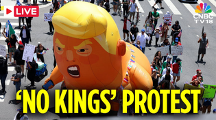 Thumbnail for Los Angeles Protest LIVE: Protesters Flood Downtown L.A. Amid Nationwide Protest Against Trump |N18G