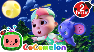 Thumbnail for Little Moon Song + More CoComelon Animal Time | 2 Hours of CoComelon Nursery Rhymes | Moonbug Kids - Cartoons and Kids Songs
