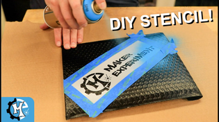 Thumbnail for HOW TO MAKE CUSTOM STENCILS | CUSTOM BRANDING! | Maker Experiment