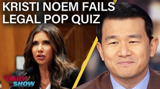 Thumbnail for Kristi Noem Plots Citizenship Hunger Games & Kash Patel Drops Epstein News | The Daily Show