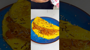 Thumbnail for Viral Street Style Buldak Ramen Noodles Omelette 😍 | Wild Cookbook
