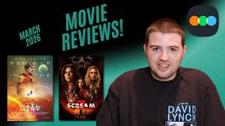 Thumbnail for March Movie Reviews! Scream 7, Project Hail Mary, and More!| Letterboxd Roundup Ep. 15 (March 2026) | Shelf Life Media 