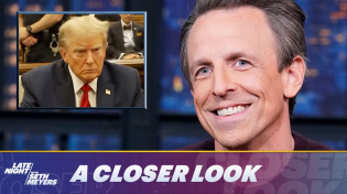 Thumbnail for Trump Returns to Court for Fraud Trial Amid Fallout Over "Dictator" Comment: A Closer Look | Late Night with Seth Meyers