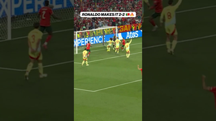 Thumbnail for Ronaldo with an INCREDIBLE equalizer! 🔥🇵🇹 #soccer #portugal #uefanationsleague #ronaldo | FOX Soccer