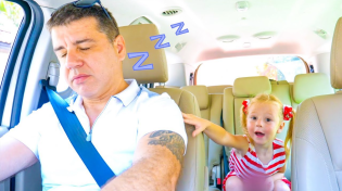 Thumbnail for Nastya and papa sleeping at farm sheep | Like Nastya