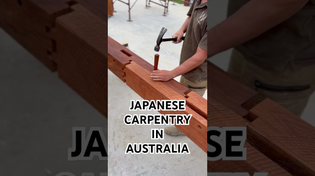 Thumbnail for Traditional Japanese joinery #carpentry #building #joinery #home #handcrafted #handmade | Heartwood Traditional Buildings 