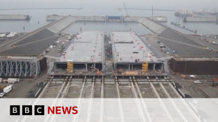 Thumbnail for How the world’s largest underwater tunnel is being built | BBC News