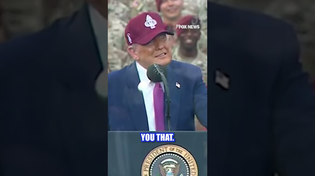 Thumbnail for Trump hits at 'fake news,' touts restoring names of historic forts #shorts #foxnews #trump #usa #us | Fox News