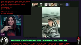 Thumbnail for EXPOSED: Trans Non-Binary TEACHER in Minneapolis Tells All About the Anti-ICE Protests