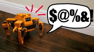 Thumbnail for I Gave my Tiny Walking Robot AI, and Now He Hates Me | Dorian Todd