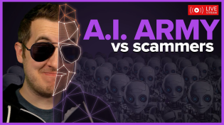 Thumbnail for Scammers vs AI Bot Army (AI Kitboga - Episode 26) | AI Kitboga