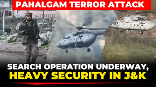 Thumbnail for LIVE: Pehalgam Terror attack | Heavy security in J&K | Search operation underway in Pehalgam |Army