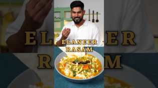 Thumbnail for A rich history for a simple dish as this!🫨 refreshing elaneer + wholesome rasam | Cookd