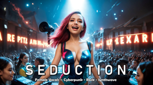 Thumbnail for (1HOUR) Hot Female Vocals EDM Music Mix with 🔥🎶 Exciting Scenes at the Cyberpunk EDM Fest | Emerald Apple