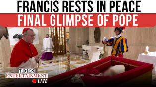 Thumbnail for LIVE NOW: Pope Francis Laid Out In Open Coffin; Final Humble Gesture Breaks Centuries-Old Tradition