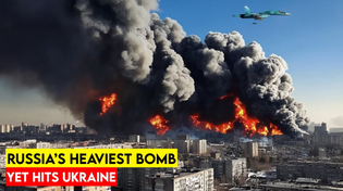 Thumbnail for Russia Hits Back Hard—FAB-3000 Bomb Flattens Ukrainian Base After Spiderweb! | Military TV