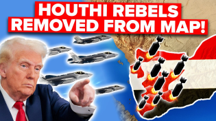 Thumbnail for U.S. Aircraft Carrier Just OBLITERATED Houthi Rebels – They Never Saw It Coming! | The Military Show