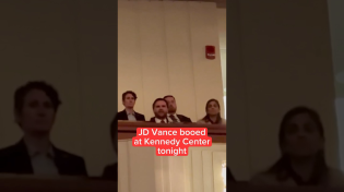 Thumbnail for JD Vance BOOED RUTHLESSLY at Kennedy Center | MeidasTouch