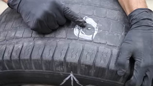 Thumbnail for YouTube - Project Farm - Is Tire Slime the Best (2019)